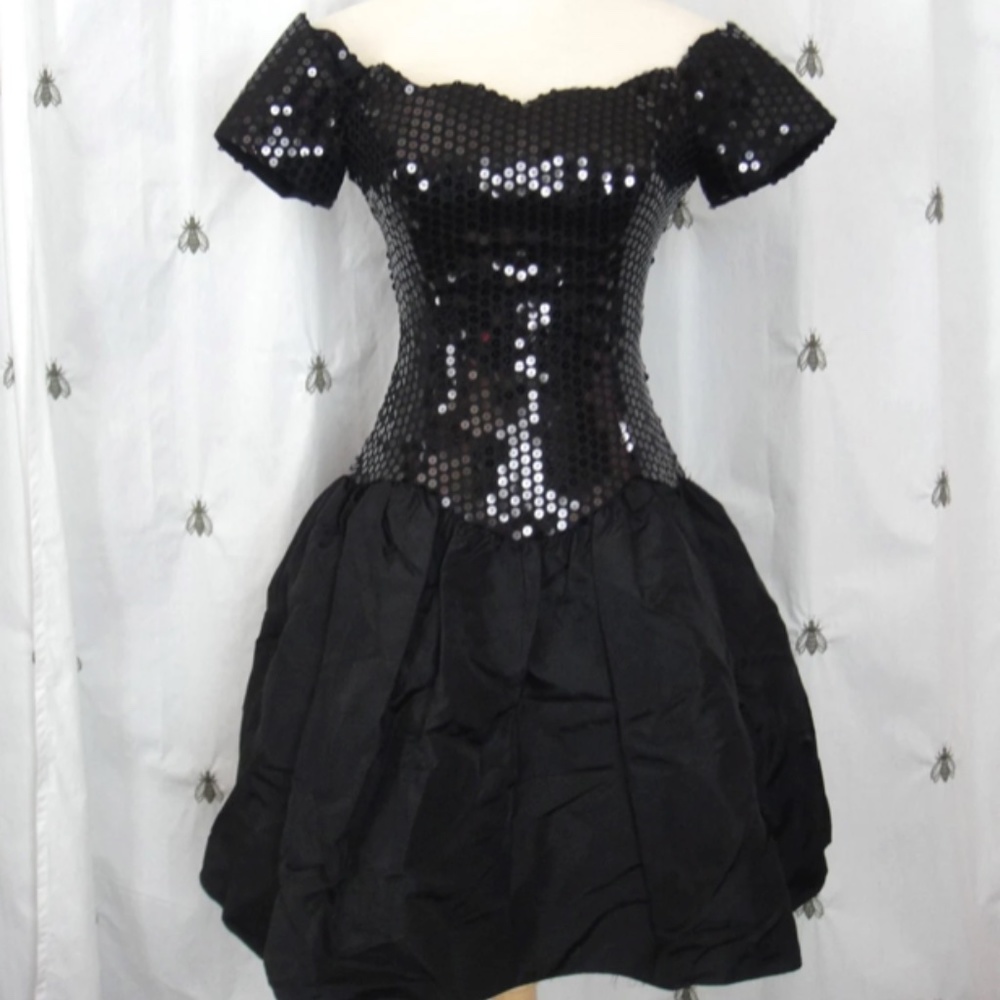 Vintage Cocktail Sequin Dress